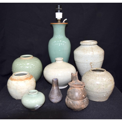 3078 - Collection of Chinese Celadon ware and others (8)