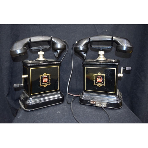 3085 - Two Vintage Danish Jydsk Telephones (2)