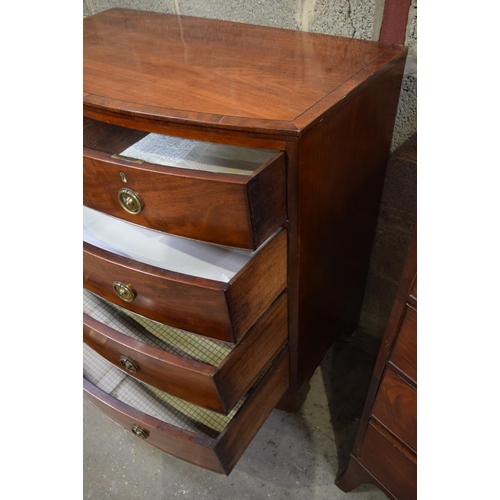 3104 - Early 19th Century  5 drawer Chest of Drawers.  108cm x 102cm