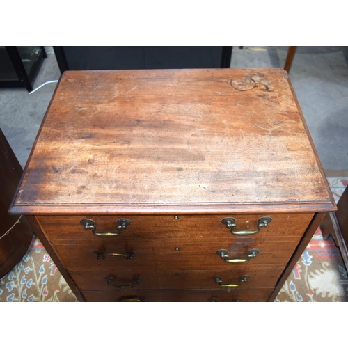 3117 - 18th C wooden Commode Cover. 75cm x 64cm