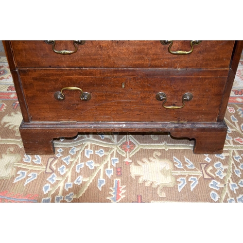 3117 - 18th C wooden Commode Cover. 75cm x 64cm