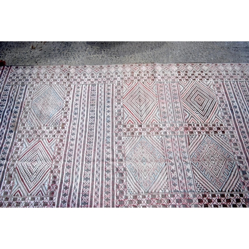 3145 - Two wool rugs.  290cm x 190cm