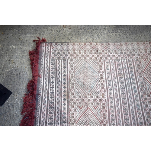 3145 - Two wool rugs.  290cm x 190cm