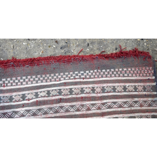 3145 - Two wool rugs.  290cm x 190cm