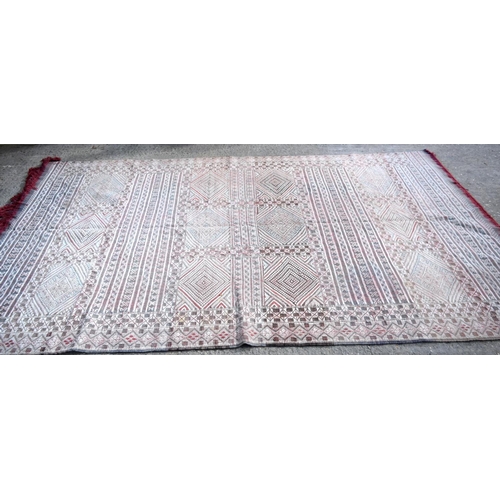 3145 - Two wool rugs.  290cm x 190cm