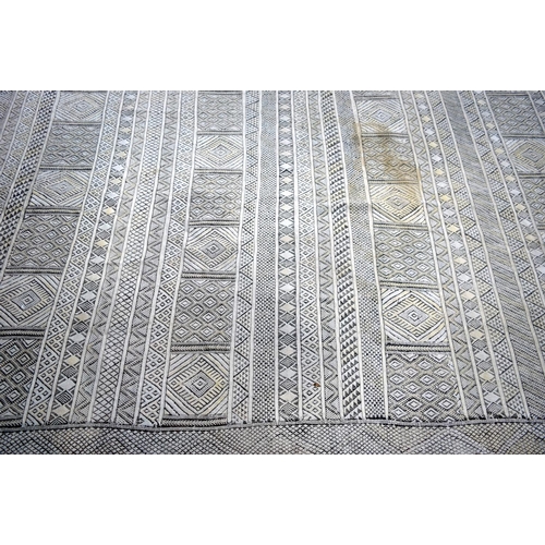 3145 - Two wool rugs.  290cm x 190cm