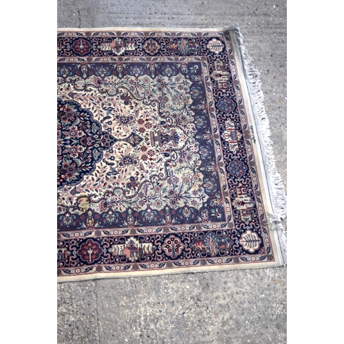 3146 - A Persian rug. 220cm x 139cm