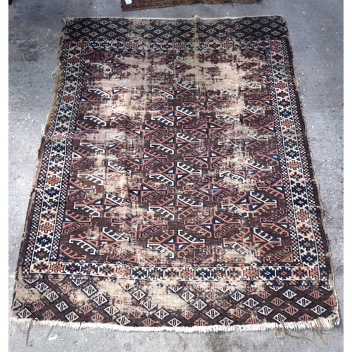 3147 - Four Oriental rugs.  largest 200cm x 120cm