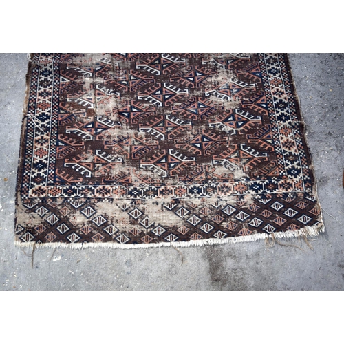 3147 - Four Oriental rugs.  largest 200cm x 120cm