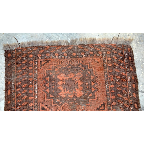 3147 - Four Oriental rugs.  largest 200cm x 120cm