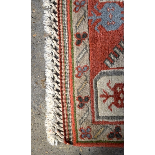 3147 - Four Oriental rugs.  largest 200cm x 120cm