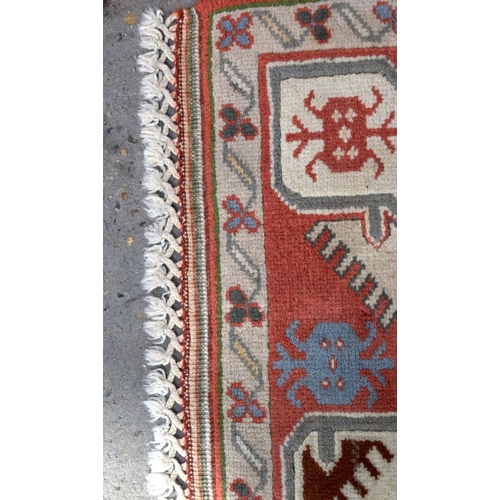 3147 - Four Oriental rugs.  largest 200cm x 120cm