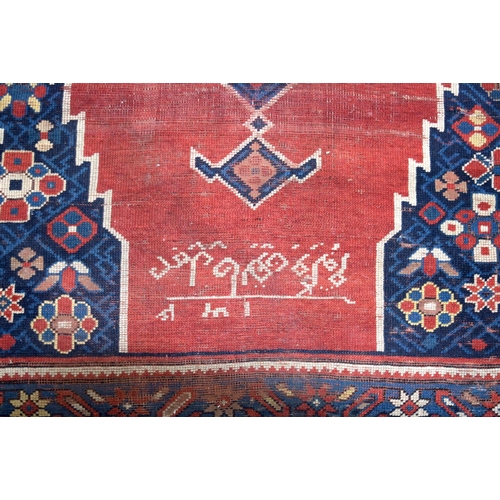 3148 - A Caucasian Armenian Karabagh Rug.  Dated 1925.  310cm x 132cm