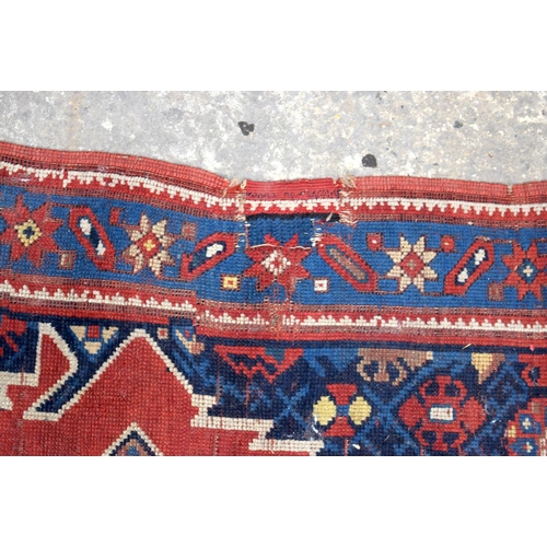 3148 - A Caucasian Armenian Karabagh Rug.  Dated 1925.  310cm x 132cm