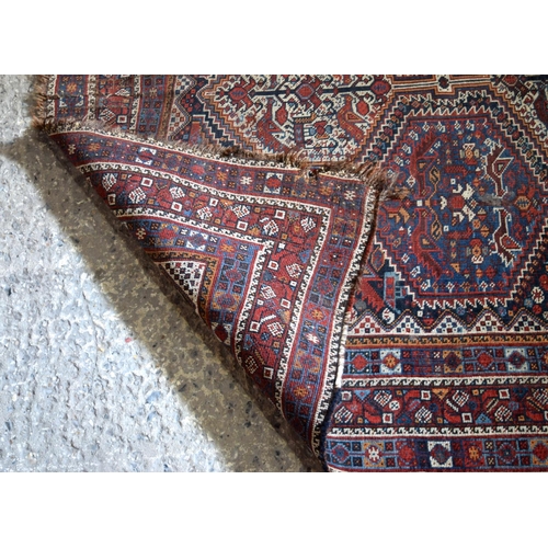 3152 - Pair of Turkman rugs plus smaller Rug.  largest 201cm x 154cm (3)