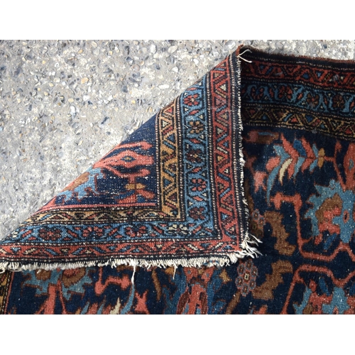 3152 - Pair of Turkman rugs plus smaller Rug.  largest 201cm x 154cm (3)