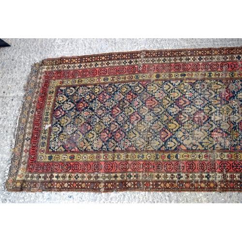 3157 - North West Persian Long rug.  249cm x 103cm