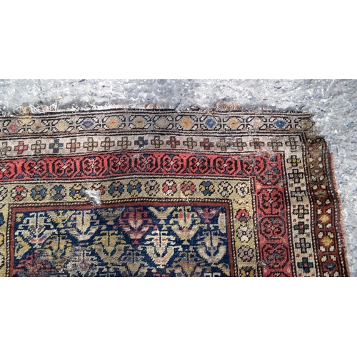 3157 - North West Persian Long rug.  249cm x 103cm