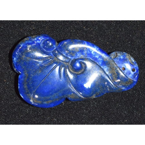 3198 - Small lapis Lazuli carved bolder. 5 cm