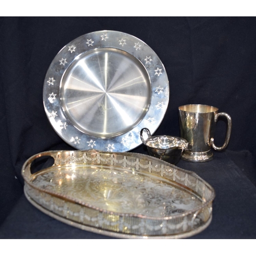 3213 - Large collection of silver plate