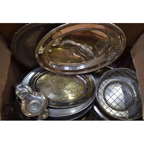 3213 - Large collection of silver plate