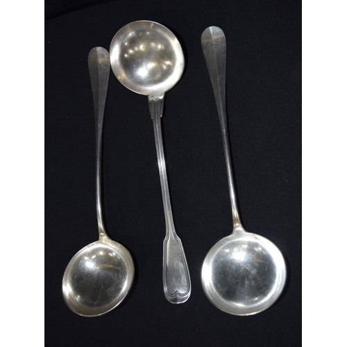 3388 - A pair of Christofle Ladle's and another similar Circa 1950/60s