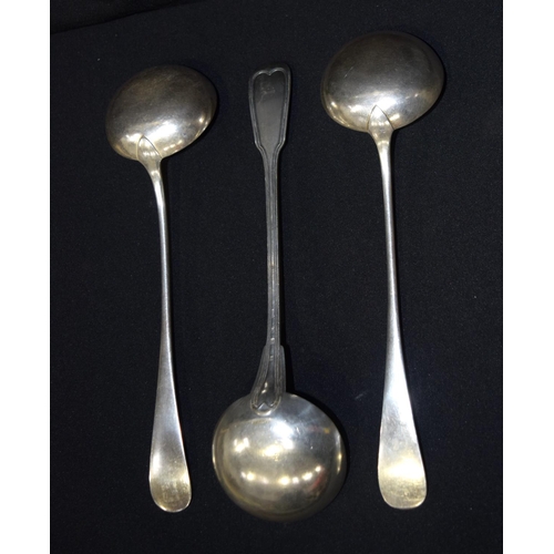 3388 - A pair of Christofle Ladle's and another similar Circa 1950/60s