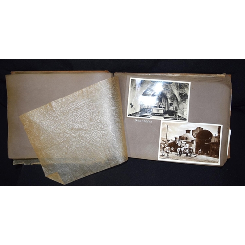 3390 - A SS Andorra star photograph album images of North Africa & Canada