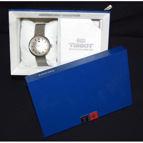 3404 - A boxed Gents Tissot sea star wrist watch