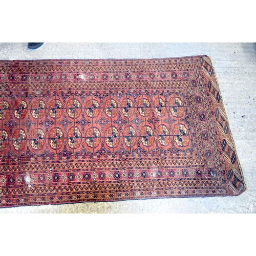 3158 - Tekke Turkman long rug.  220cm x 116cm