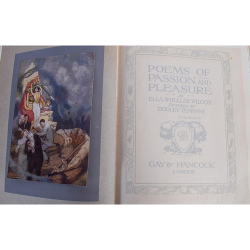 1264 - Poems of Passion & Pleasure by Ella Wheeler Wilcox.