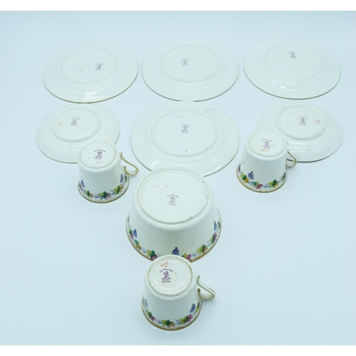 4101 - A part Balmoral china tea set (10).