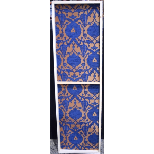 4179 - A large Turkish fabric panel 40 x 139cm .