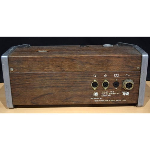 4422 - A vintage Rediffusion reditune automatic 4 track cartridge player 14 x 35cm.