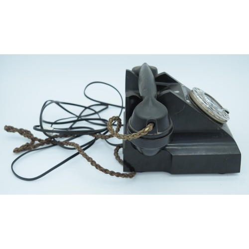 4430 - A vintage Bakelite  telephone.