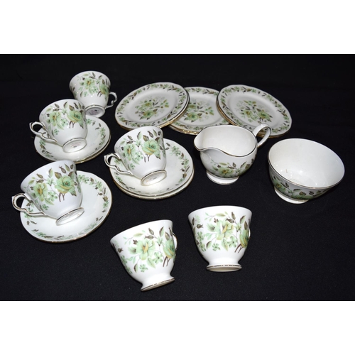 4562 - A part Colclough Tea set. (Qty)