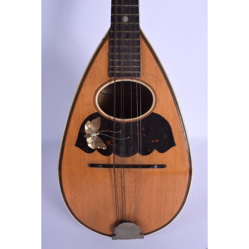 749 - A EUROPEAN MANDOLIN by Antonio Grauso. 60 cm long.