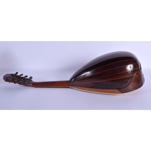 749 - A EUROPEAN MANDOLIN by Antonio Grauso. 60 cm long.