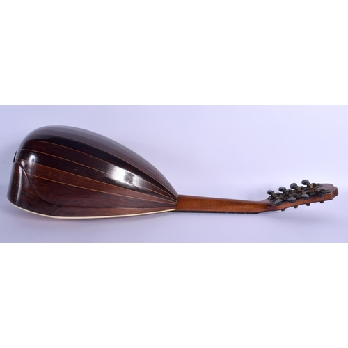 749 - A EUROPEAN MANDOLIN by Antonio Grauso. 60 cm long.