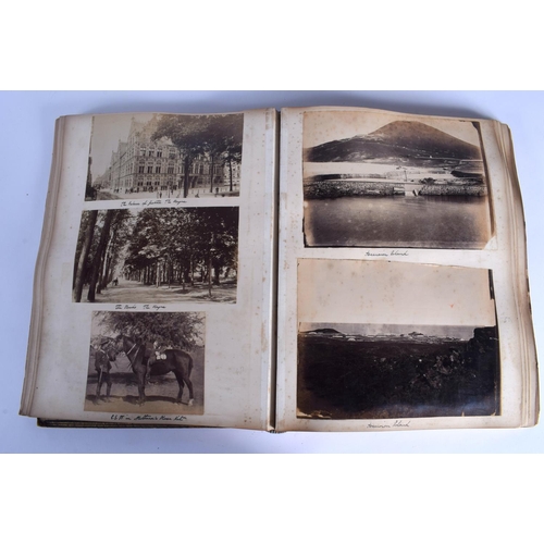 307 - THREE ALBUMS OF PHOTOGRAPHS including military, sporting events, social history etc. (qty)