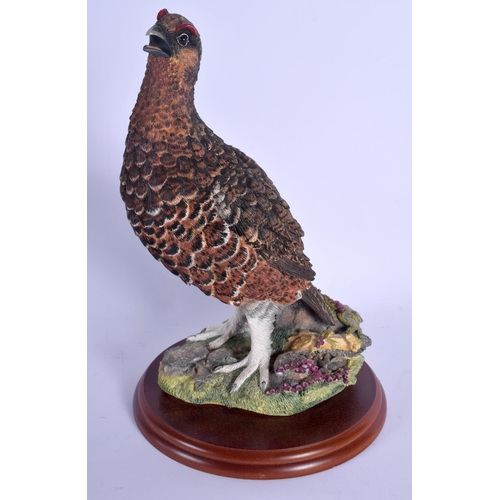 362 - A BORDER FINE ARTS FIGURE OF A GAME BIRD Red Grouse. 28 cm high.