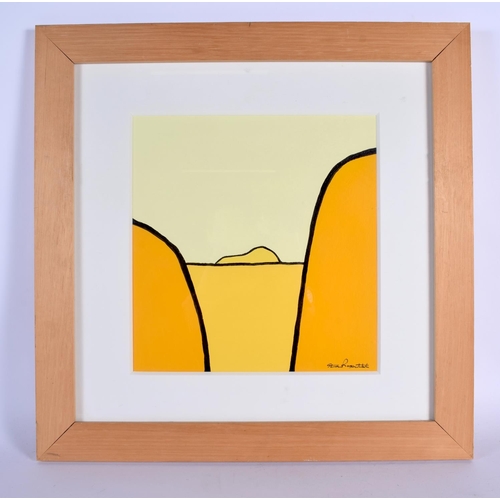 387 - Stan Rosenthal (20th Century) Acrylic, Pen & Ink on Paper, 3 studies. Image 27 cm square.