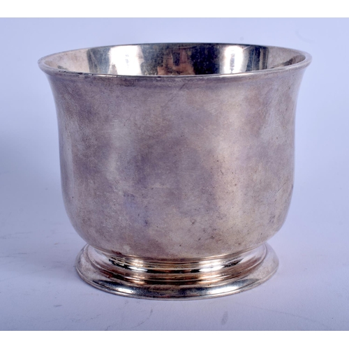 1205 - A GEORGE II LONDON SILVER BOWL. 163 grams. 7 cm x 9 cm.