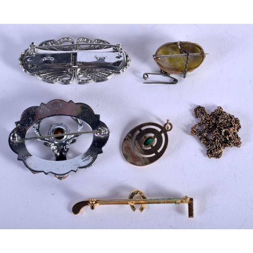 1270 - ASSORTED JEWELLERY. 42 grams. (qty)