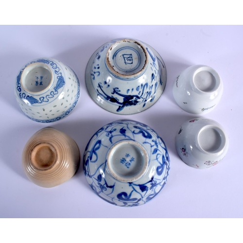 1672 - A GROUP OF 18TH CENTURY CHINESE TEAWARES together with others etc. (15)