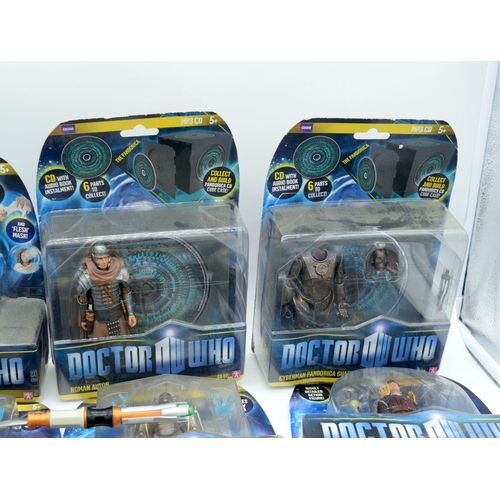 2507 - A collection of Dr Who series 6 boxed collectable figures