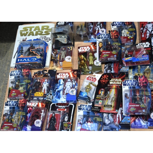 2509 - large collection of boxed star wars figures (49)