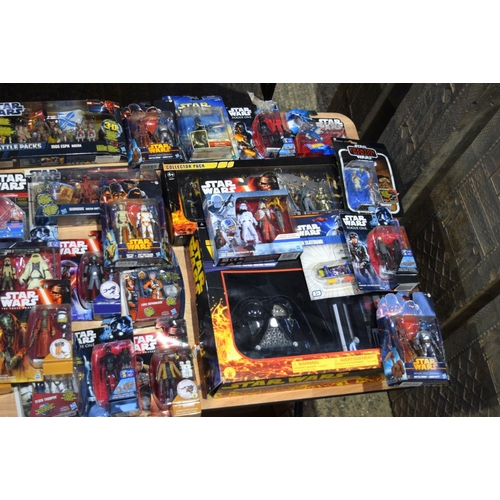 2509 - large collection of boxed star wars figures (49)