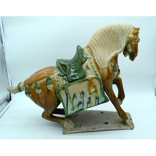 2536 - A large Chinese Tang Horse 53 x 42 cm.