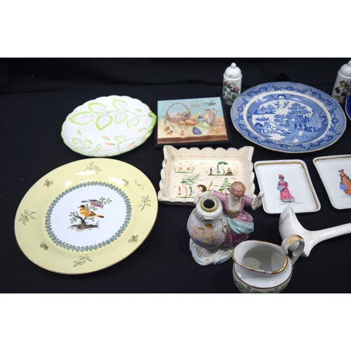 2702 - A collection of English and continental ceramic items Qty.